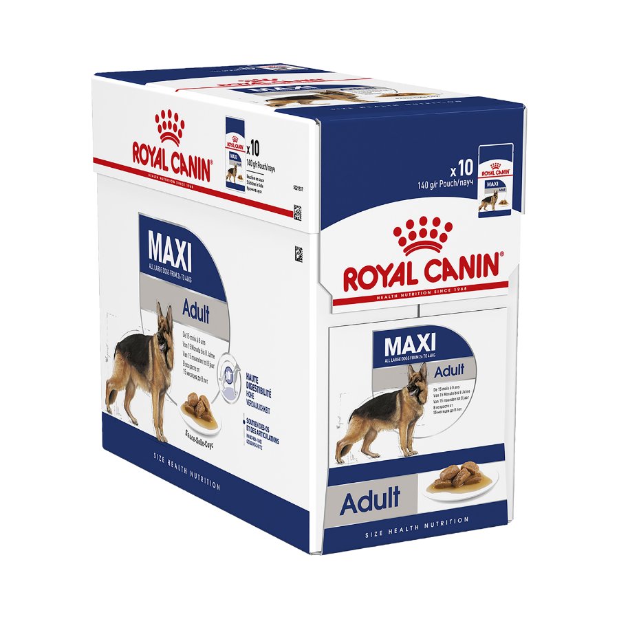 Royal Canin Maxi Ageing 8 Plus Senior Wet Dog Food 10 X 140g