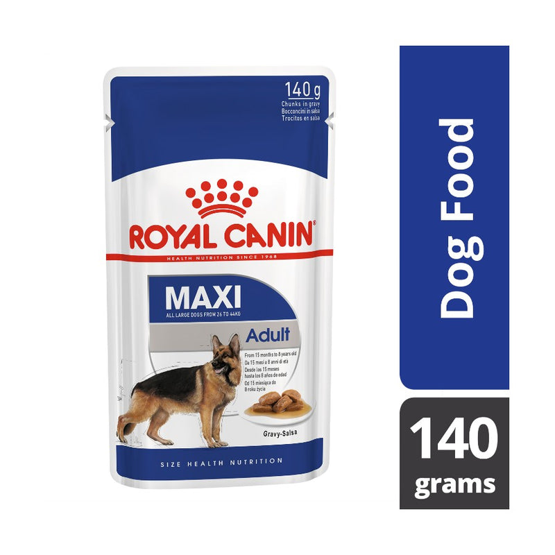 Royal Canin Maxi Adult Wet Dog Food 10 X 140g