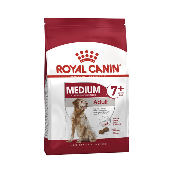 Royal Canin Medium Adult 7 Plus Dry Dog Food 15kg