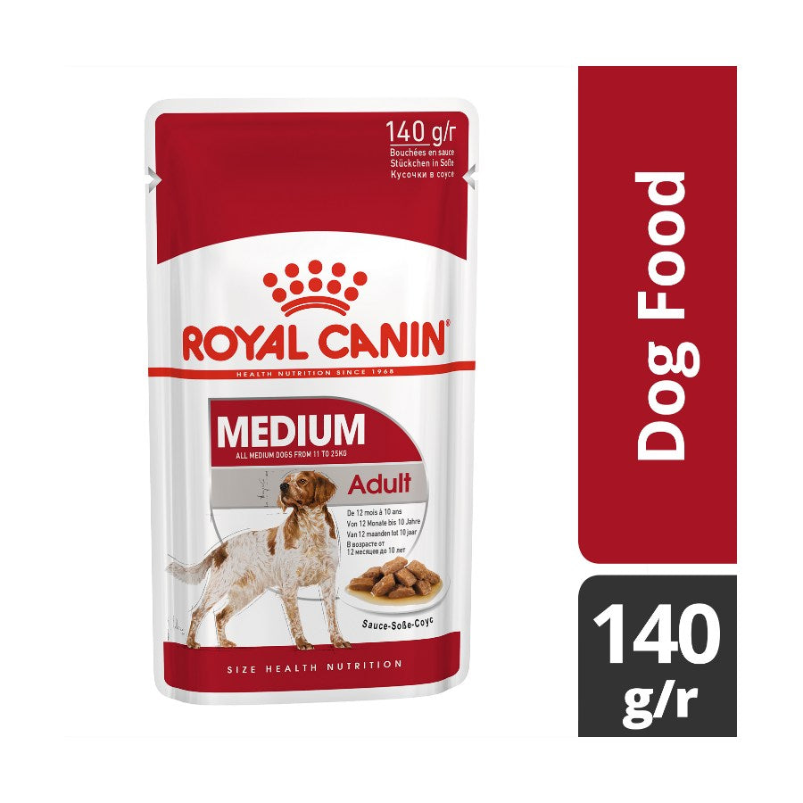 Royal Canin Medium Ageing 10 Plus Senior Wet Dog Food 10 X 140g