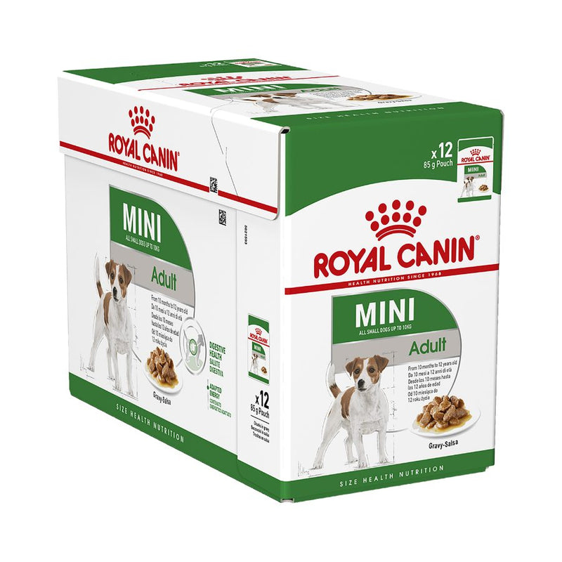 Royal Canin Mini Adult Wet Dog Food 12 X 85g