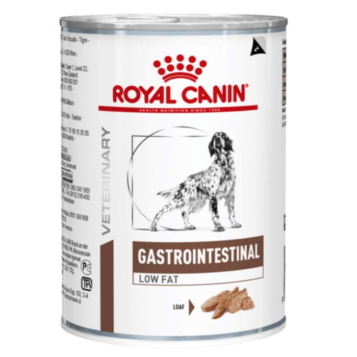 Royal Canin Vet Diet Canine Gastro Intestinal Low Fat Cans 410g