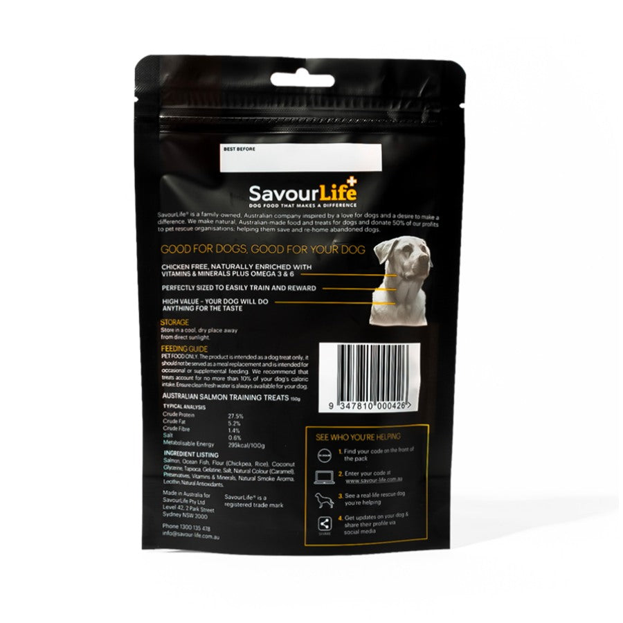 Savour Life Salmon Training Treats 150g Pet Supplies Empire