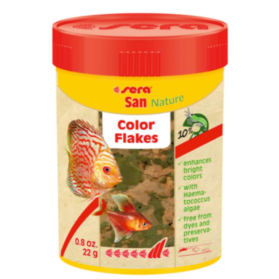 Sera San Nature Colour Flakes Pet Supplies Empire