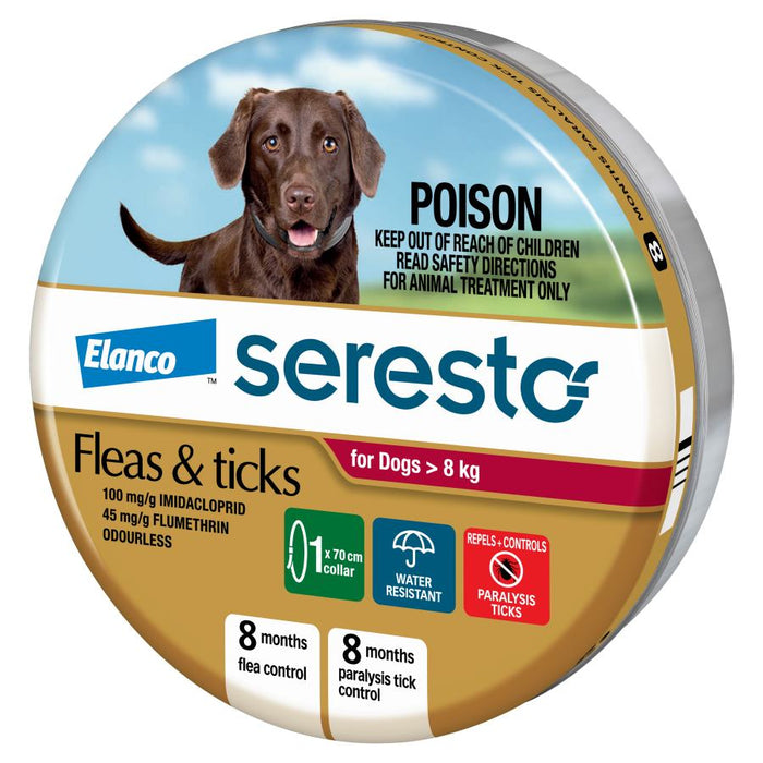 Seresto Flea Collar for Medium and Large Dogs