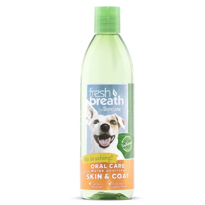 TropiClean Fresh Breath Water Add Skin and Coat