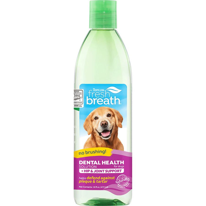 TropiClean Fresh Breath Water Add Hip And Joint