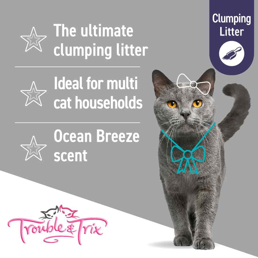 Trouble and Trix Cat Litter UltraScoop 10 Litre Pet Supplies Empire