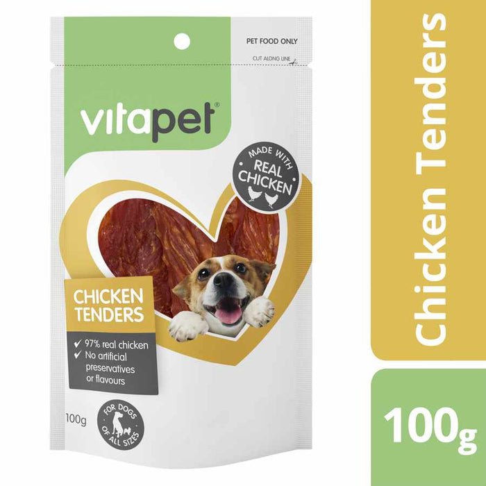 Vitapet Jerhigh Chicken Tenders 100g