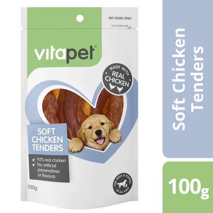 Vitapet Soft Chicken Tenders 100g