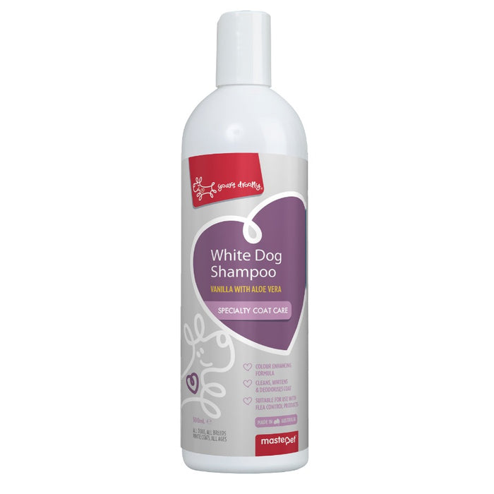 Yours Droolly White Dog Shampoo 500ml