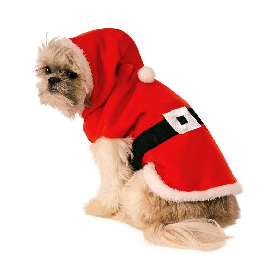 Dog santa suit with arms sale