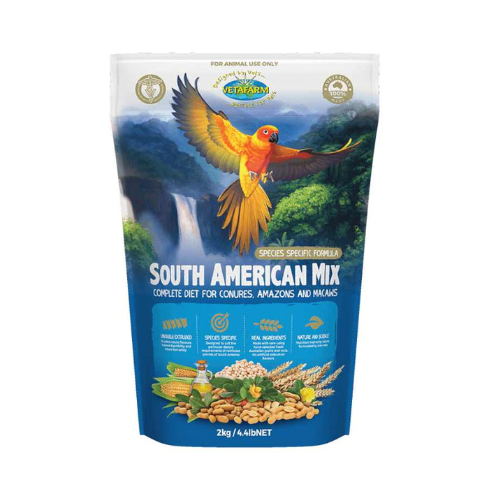 Vetafarm South American Parrot Mix