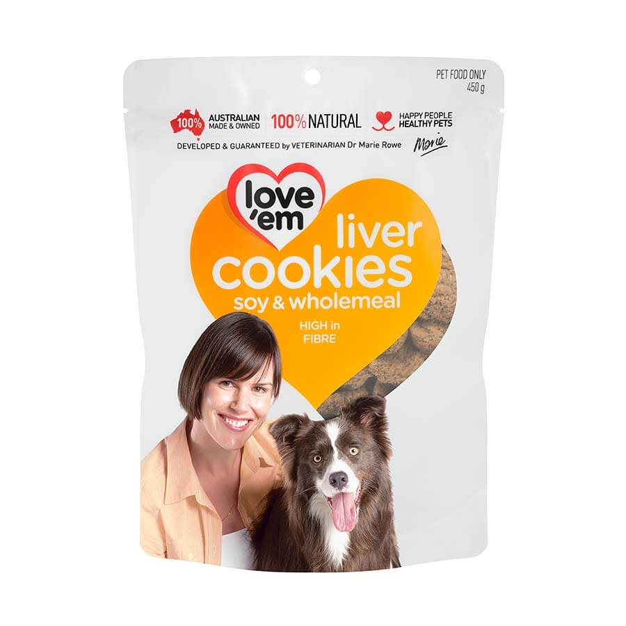 Love'em Liver Cookies Soy & Wholemeal