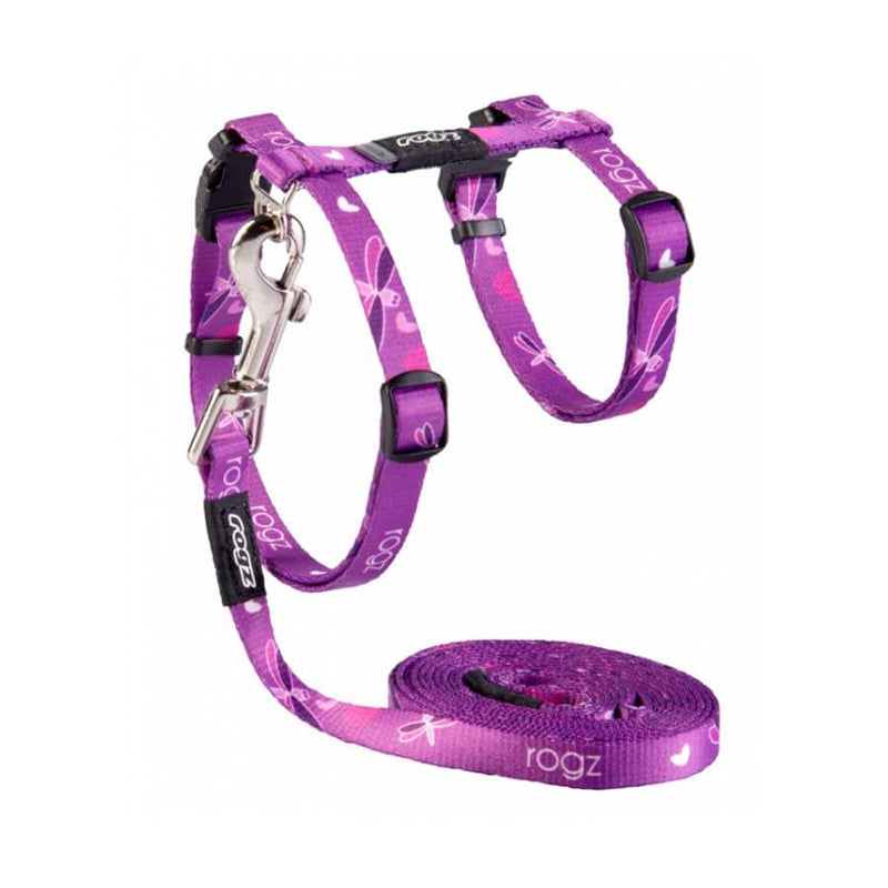Rogz Kiddycat Harness Lead Dragonfly