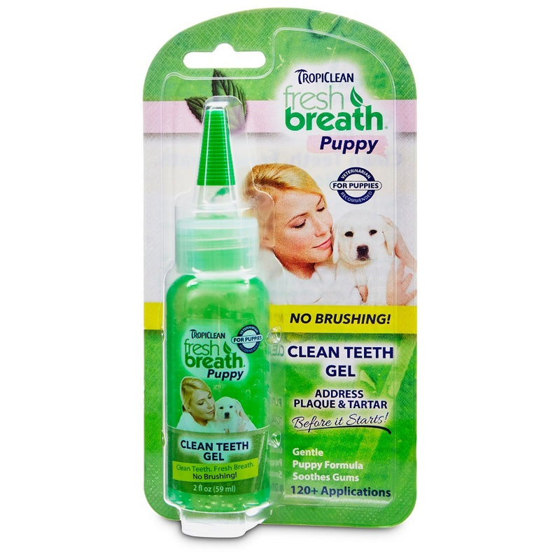 TropiClean Fresh Breath Clean Teeth Puppy Gel