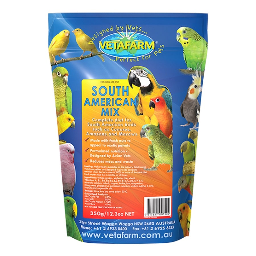 Vetafarm South American Parrot Mix