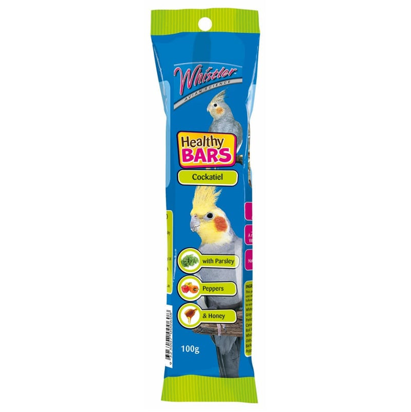Whistler Healthy Bar Cockatiel Treat 100g
