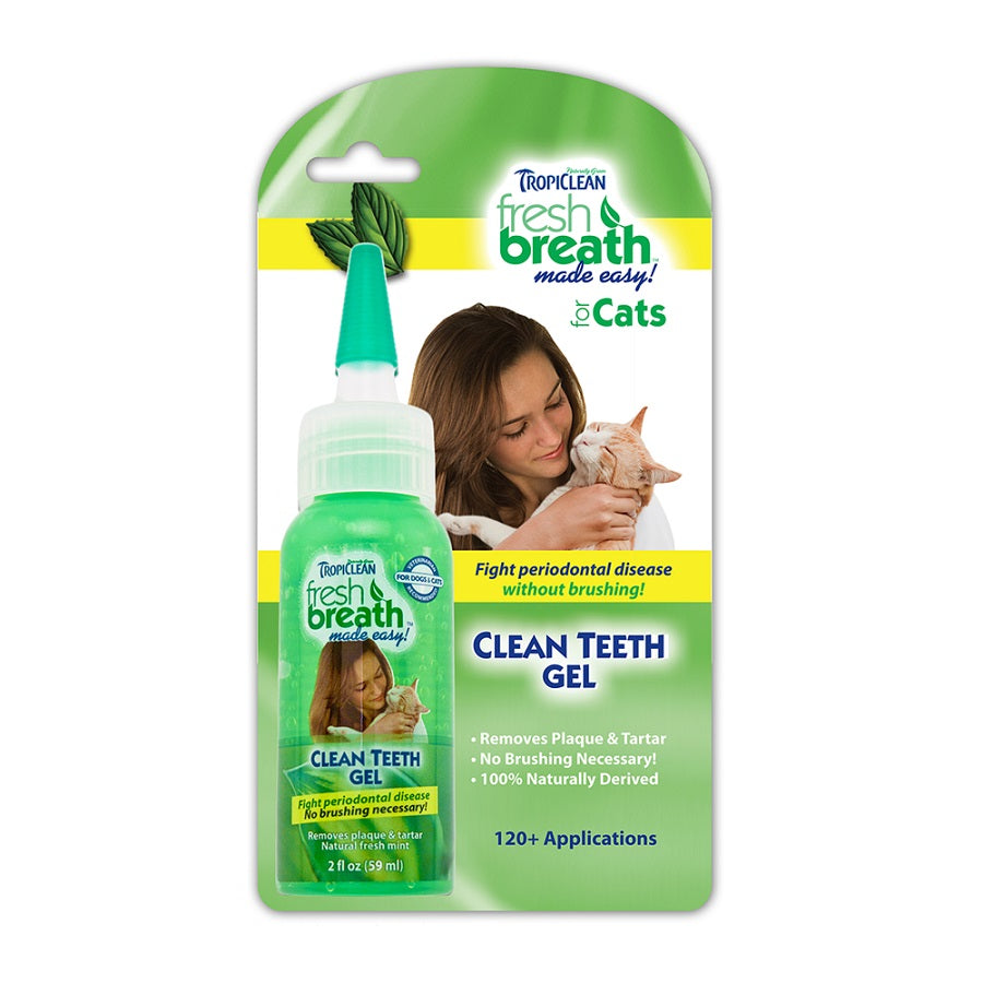 Tropiclean Cat Clean Teeth Gel 59ml