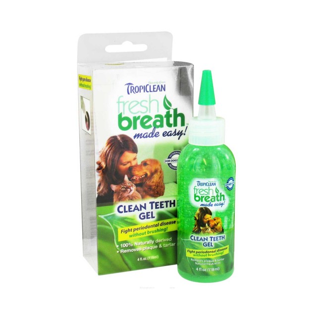TropiClean Fresh Breath Clean Teeth Original Gel