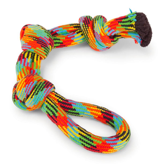 Kazoo Dog Toy Braided Rope 3 Knot Tug XL