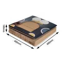 ZODIAC Penguin Cat Scratcher Cube