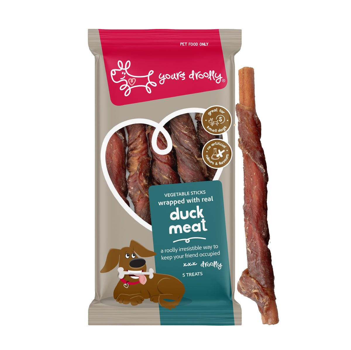 Yours Droolly Duck Wrap Sticks