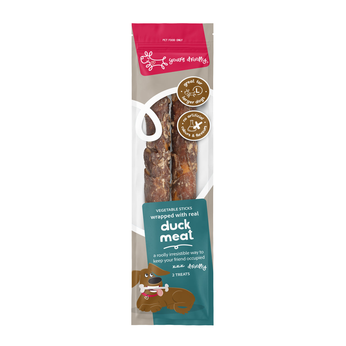 Yours Droolly Duck Wrap Sticks