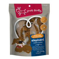 Yours Droolly Chicken Paste Filled Elephant Shapes