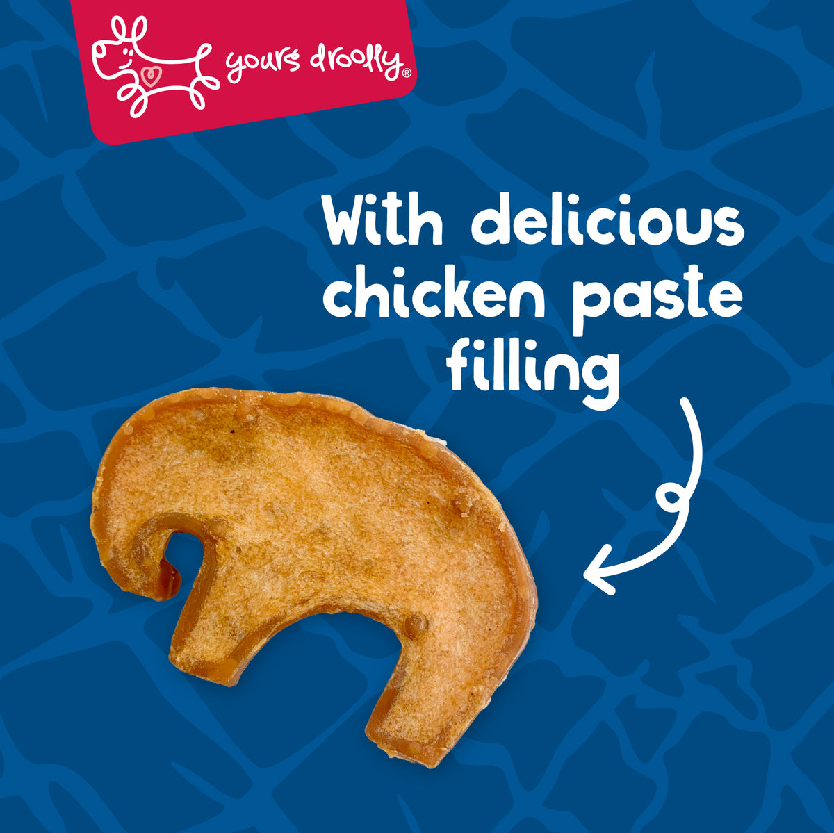 Yours Droolly Chicken Paste Filled Elephant Shapes