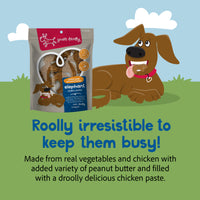 Yours Droolly Chicken Paste Filled Elephant Shapes