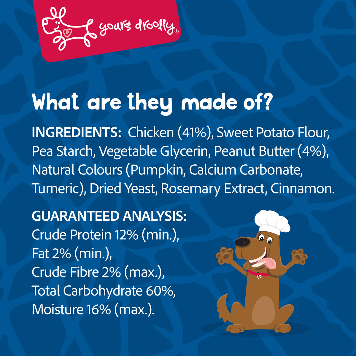 Yours Droolly Chicken Paste Filled Elephant Shapes