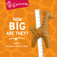 Yours Droolly Chicken Paste Filled Giraffe Shapes