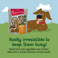 Yours Droolly Chicken Paste Filled Giraffe Shapes