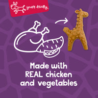 Yours Droolly Chicken Paste Filled Animal Shapes Variety