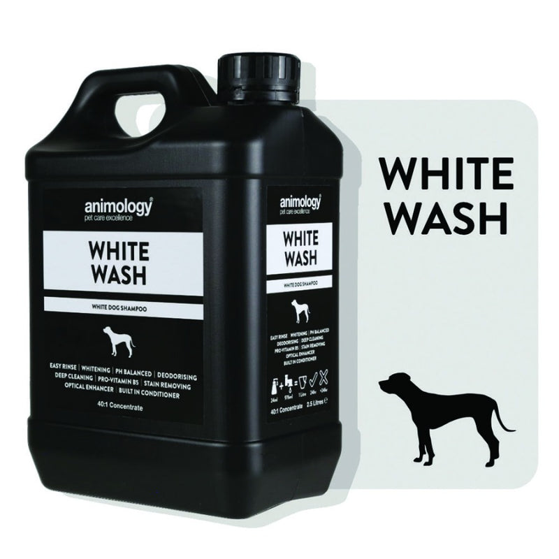 Animology White Wash Shampoo 2.5 Litre