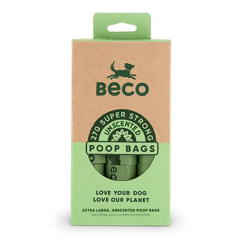 Beco Poop Bags for Dogs - Unscented 270 pack