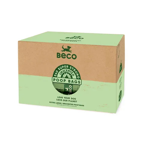 Beco Poop Bags for Dogs - Unscented 540 pack