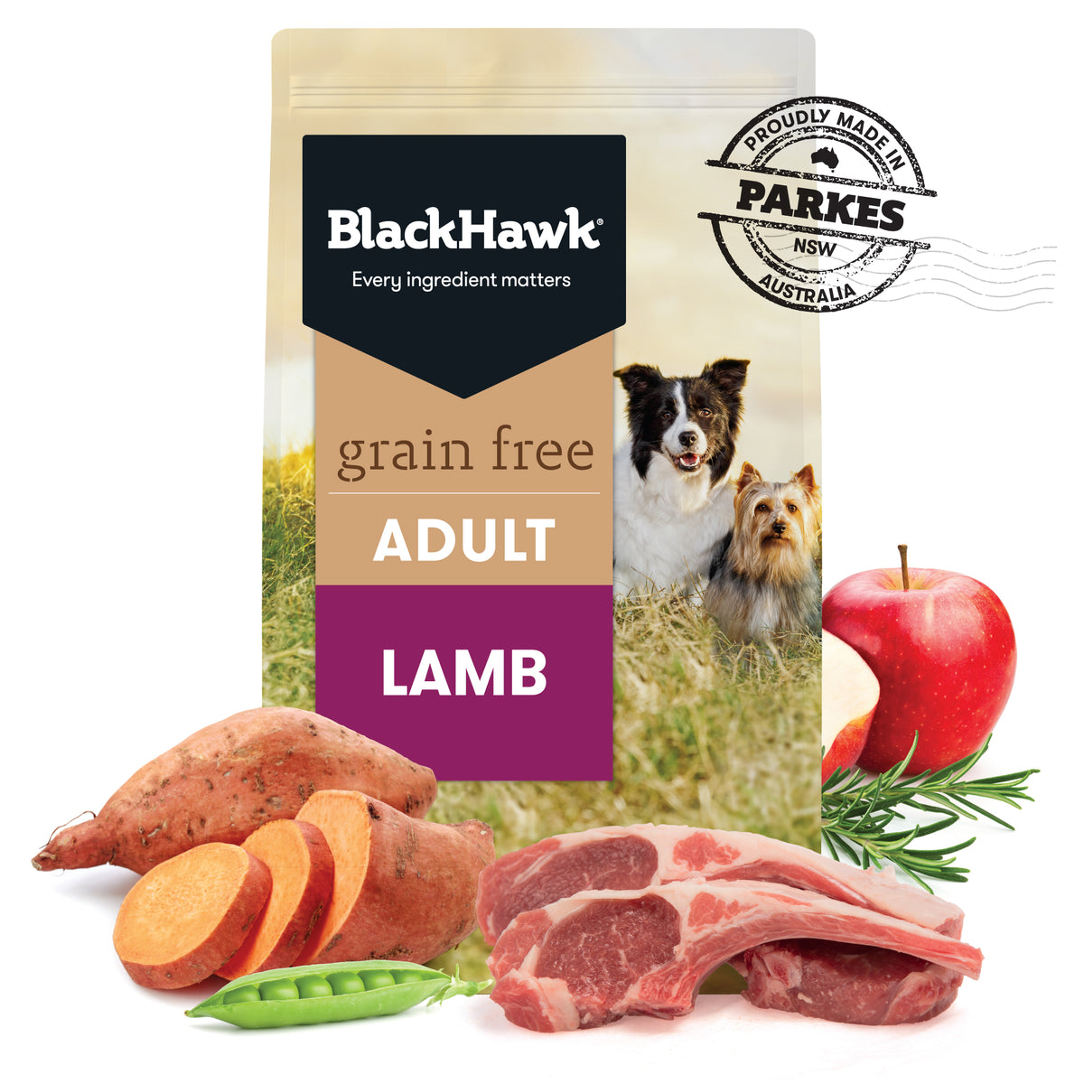 Black Hawk Dog Food Grain Free Lamb