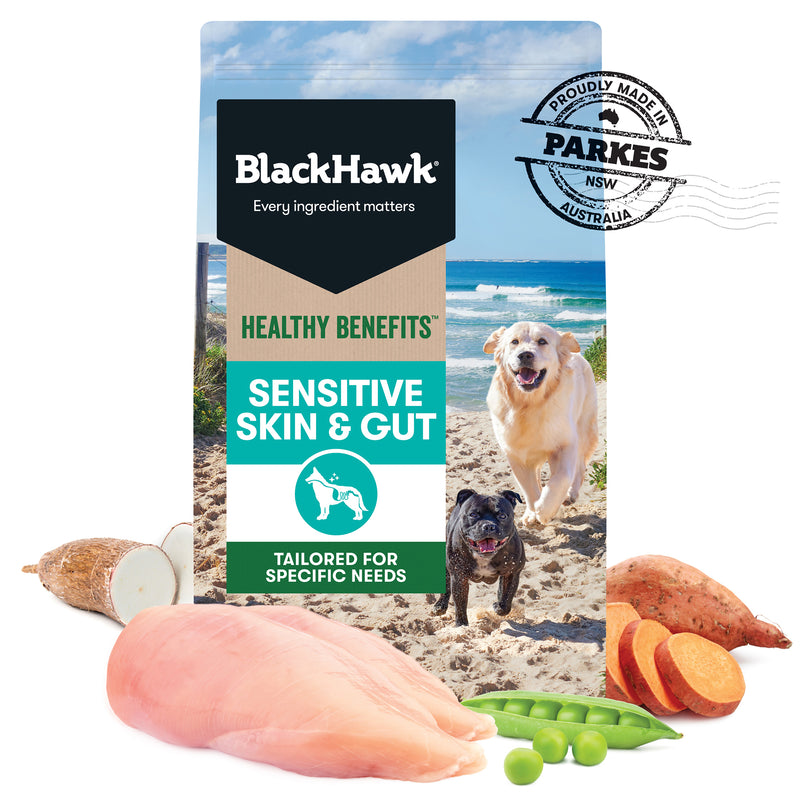 Black Hawk Dog Healthy Benefits Sensitive Skin And Gut