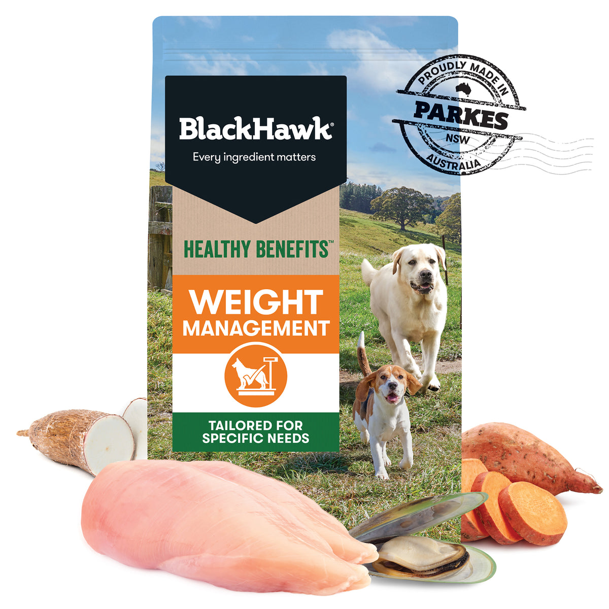Black Hawk Dog Healthy Benefits Weight Management
