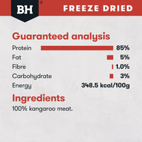 Black Hawk Freeze Dried Kangaroo 40g