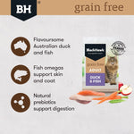 Black Hawk Feline Grain Free Duck Fish-5