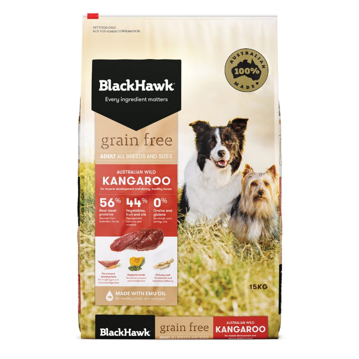 Black Hawk Grain Free Adult Kangaroo Dry Dog Food-2