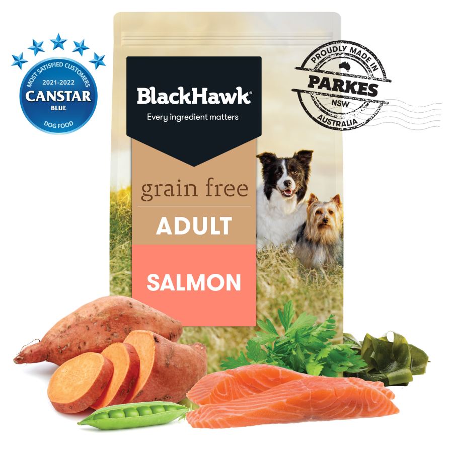 Black Hawk Adult Dog Grain Free Salmon