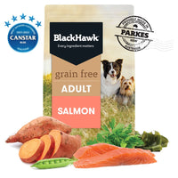 Black Hawk Adult Dog Grain Free Salmon