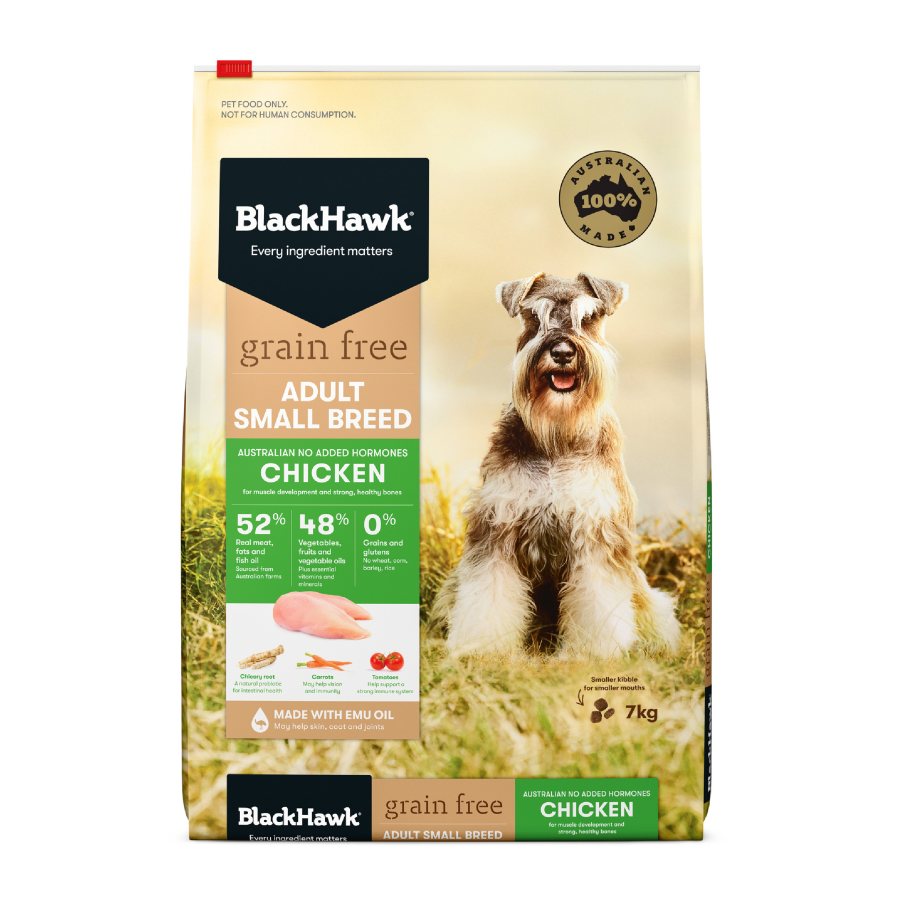 Black Hawk Grain Free Chicken for Adult Small Breed Dry-3