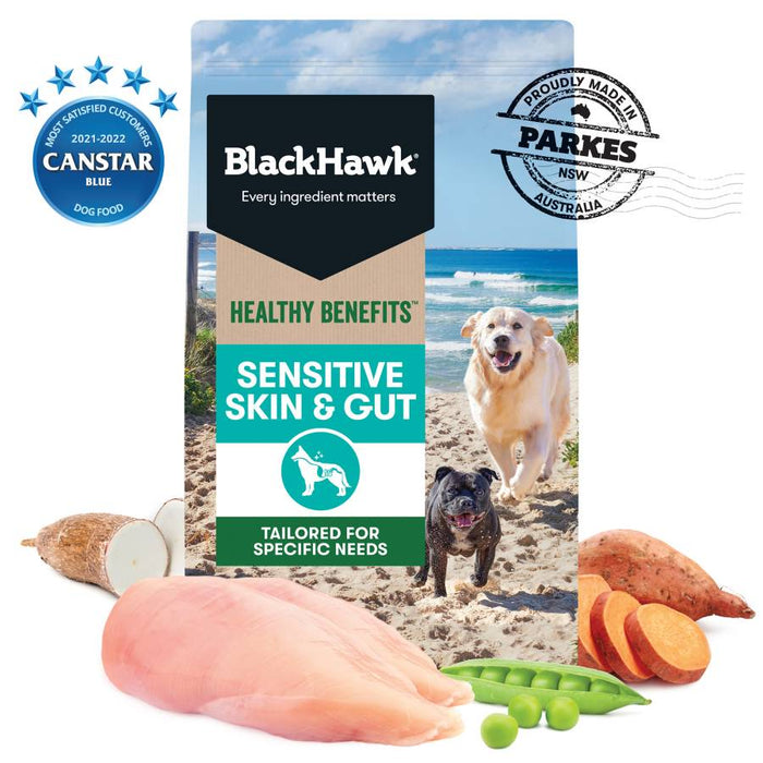 Black Hawk Dog Healthy Benefits Sensitive Skin And Gut