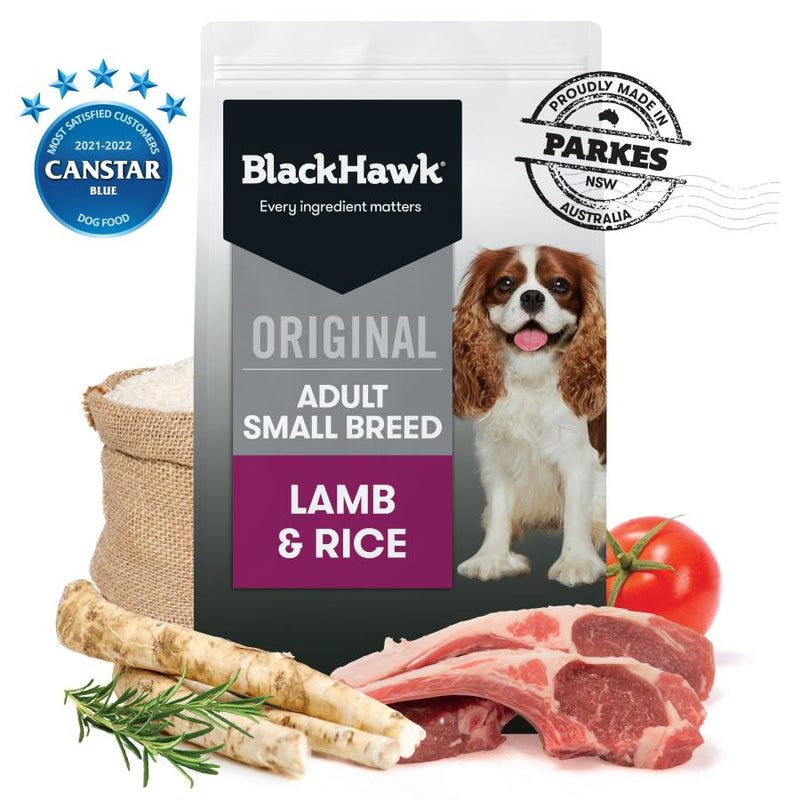 Black Hawk Lamb And Rice Dry Dog Food for Small Breed