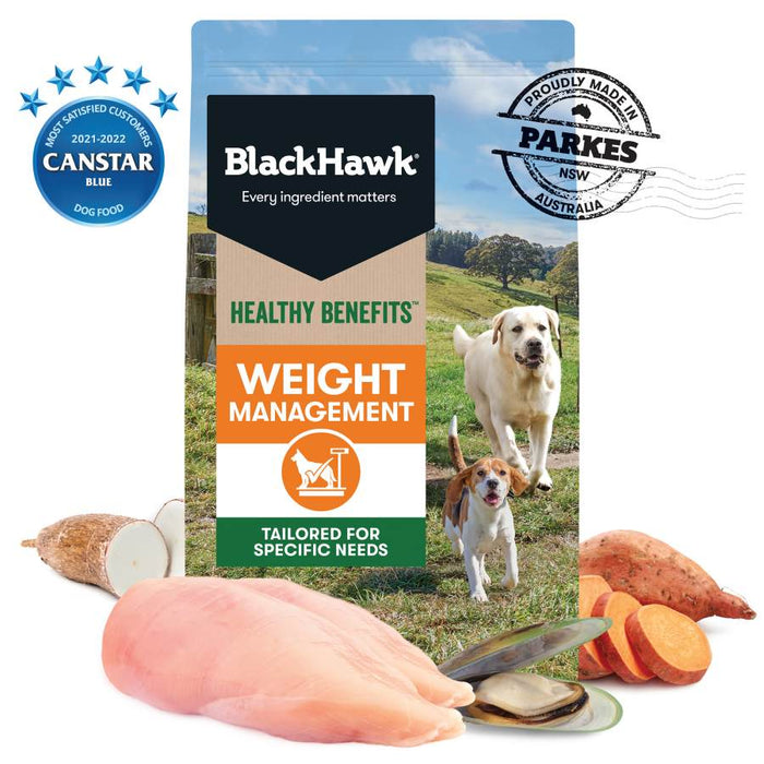 Black Hawk Dog Healthy Benefits Weight Management